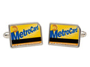 metrocard cuff links by tokens & icons