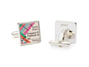 New York Subway Vignelli Diagram Cuff Links