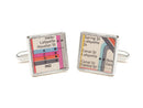 New York Subway Vignelli Diagram Cuff Links