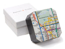 image displaying new york subway map themed gift box