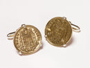 Spanish Peseta Cuff Links