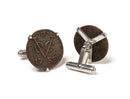 image displaying dutch east indian coin cuff links front and back