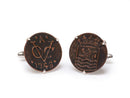 image displaying dutch east indian coin cuff links