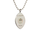 NFL Game Used Football Necklace