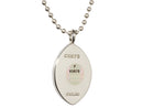 NFL Game Used Football Necklace