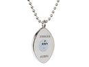 NFL Game Used Football Necklace