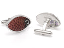 NFL Game Used Football Cuff Links