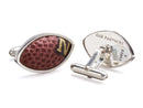 NFL Game Used Football Cuff Links