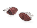 NFL Super Bowl Game Used Football Cuff Links