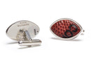 NFL Super Bowl Game Used Football Cuff Links