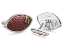 NFL Game Used Football Cuff Links
