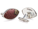 NFL Game Used Football Cuff Links