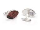 NFL Super Bowl Game Used Football Cuff Links