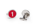 New York Subway Route Indicator Cuff Links