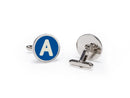 New York Subway Route Indicator Cuff Links
