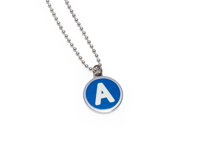 New York Subway Route Indicator Necklace Necklace