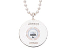 MLB Game Used Baseball Necklace