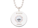 MLB Game Used Baseball Necklace