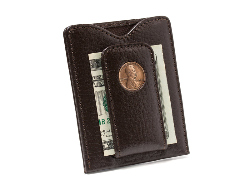 1909 Lincoln Penny Money Clip Wallet