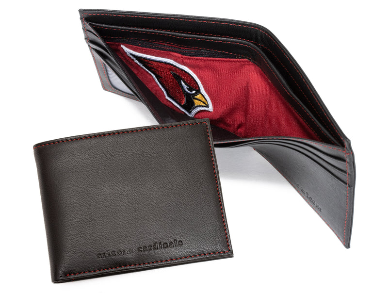NFL Game Used Uniform Emblem Billfold Wallet