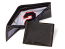NHL Game Worn Uniform Billfold Wallet