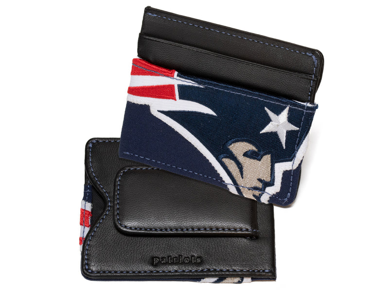 NFL Game Used Uniform Emblem Money Clip Wallet