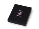 nfl game used uniform emblem money clip wallet