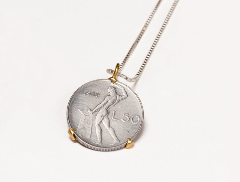 European Coin Necklace
