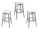 image displaying three base stools.