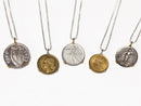 european coin necklace