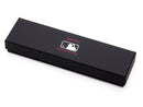 image displaying mlb authenticated game used bat bottle opener box by tokens & icons.