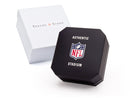 image displaying the gift box for the authentic stadium series cuff links and its outer white box.