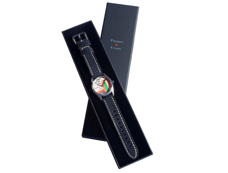 new york subway vignelli diagram watch