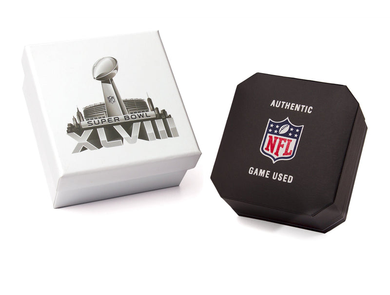 NFL Super Bowl Game Used Football Cuff Links