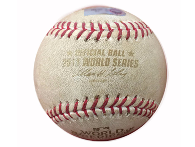 st. louis cardinals 2011 world series game used baseball collection